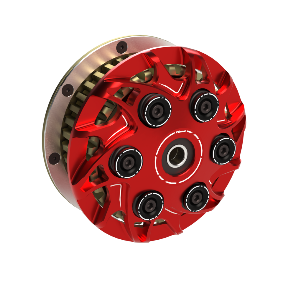 FZA023R - Rosso • Frizione antisaltellamento regolabile "Thunder"