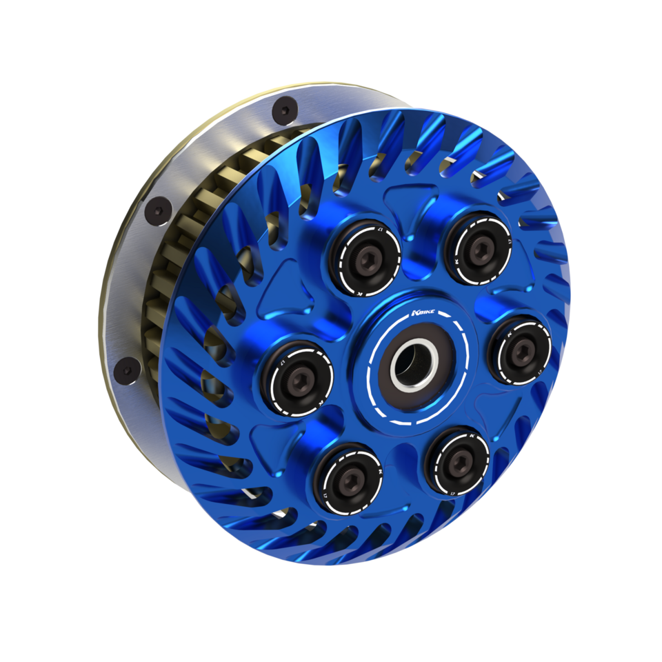 FZA015B - Blu • Frizione antisaltellamento regolabile "Race"