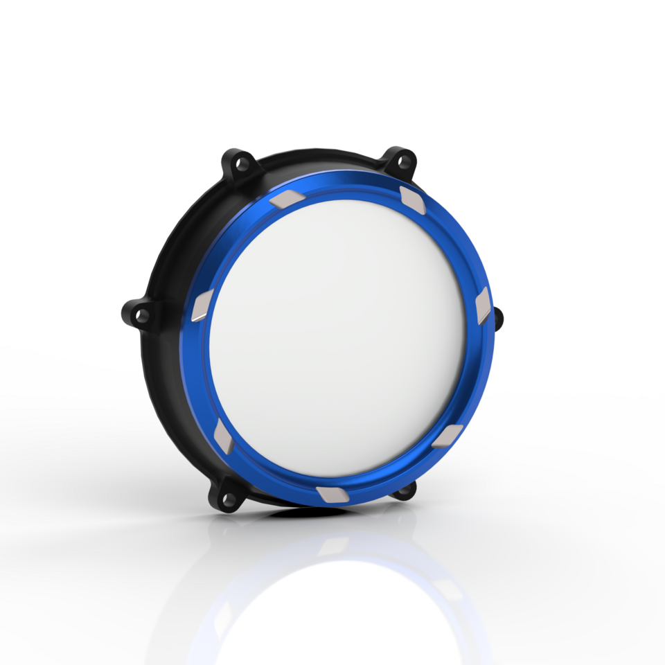 CAFZ021B - BLU • Carter frizione "Stubing" V4