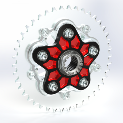 FotoFlangia porta corona bicolore