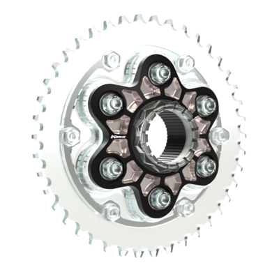 FotoFlangia porta corona bicolore