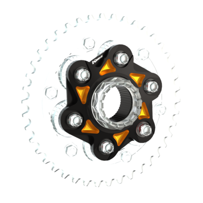 FotoFlangia porta corona V4 bicolore