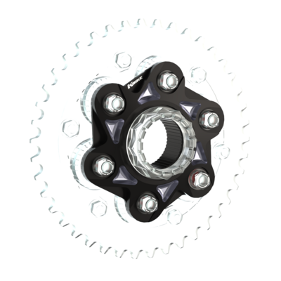 FotoFlangia porta corona V4 bicolore