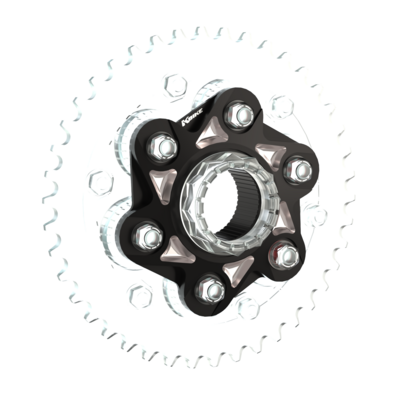 FotoFlangia porta corona V4 bicolore