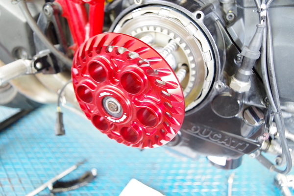 FotoKit modifica frizione a secco Ducati 848