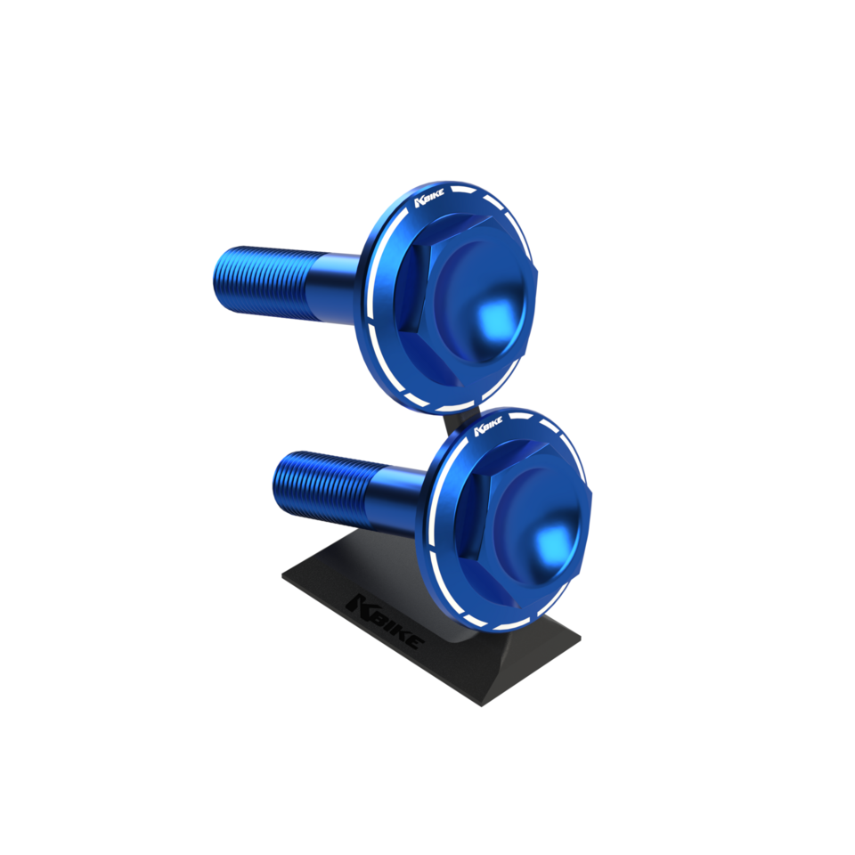 TT007B - BLAU • Set Schrauben Hinterradschwinge Hypermotard