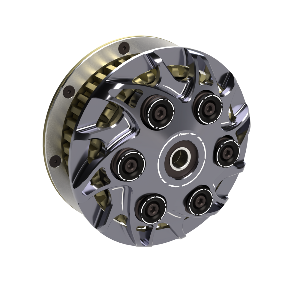 FZA023T - Titanium • Antihopping Kupplung einstellbar "Thunder"