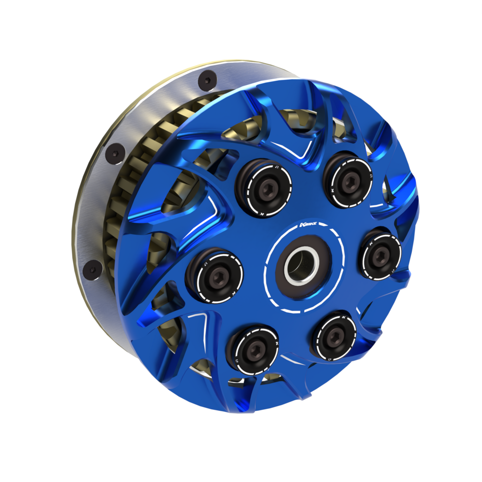 FZA023B - Blau • Antihopping Kupplung einstellbar "Thunder"