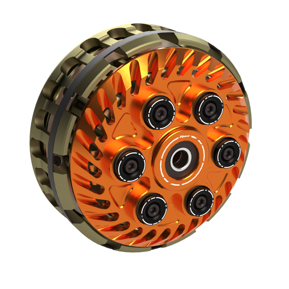 FZA016AR - Orange • Antihopping Kupplung einstellbar "Race" mit Korb