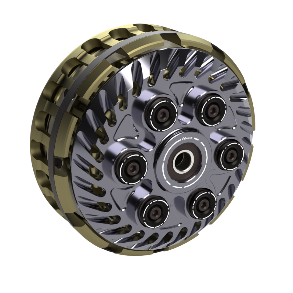 FZA016T - Titanium • Antihopping Kupplung einstellbar "Race" mit Korb