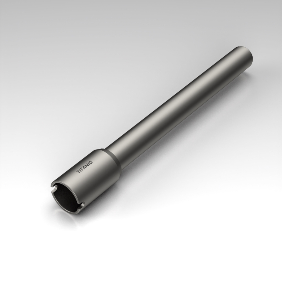 PR04TIT • Front wheel spindle Ducati 81910601A in titanium