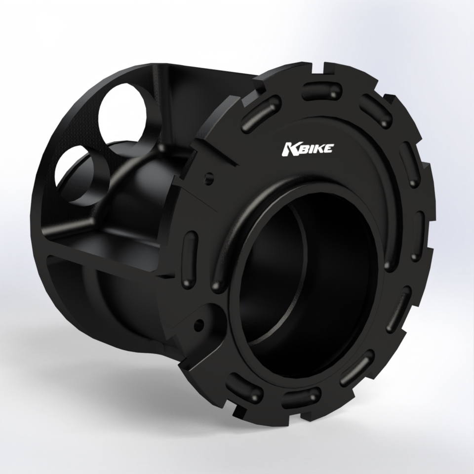 Small version rear eccentric hub