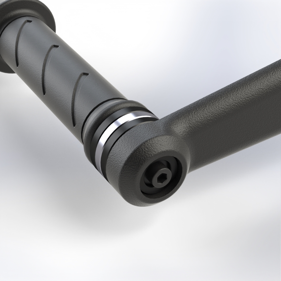 CONT4CT - TITANIUM • Set handelbar end weights