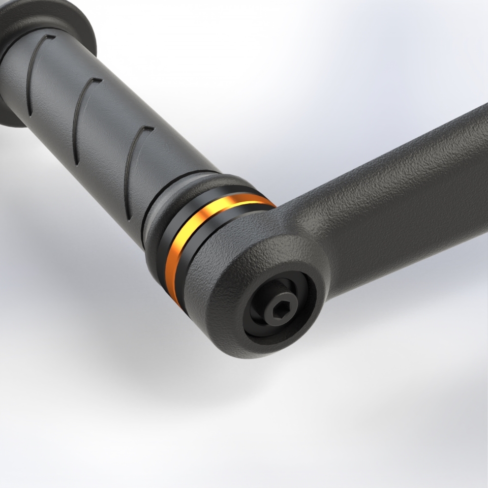 CONT4CAR - ORANGE • Set handelbar end weights