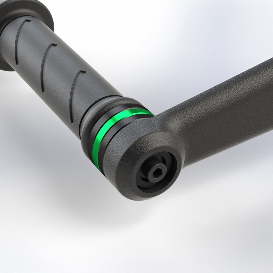 CONT4CV - GREEN • Set handelbar end weights