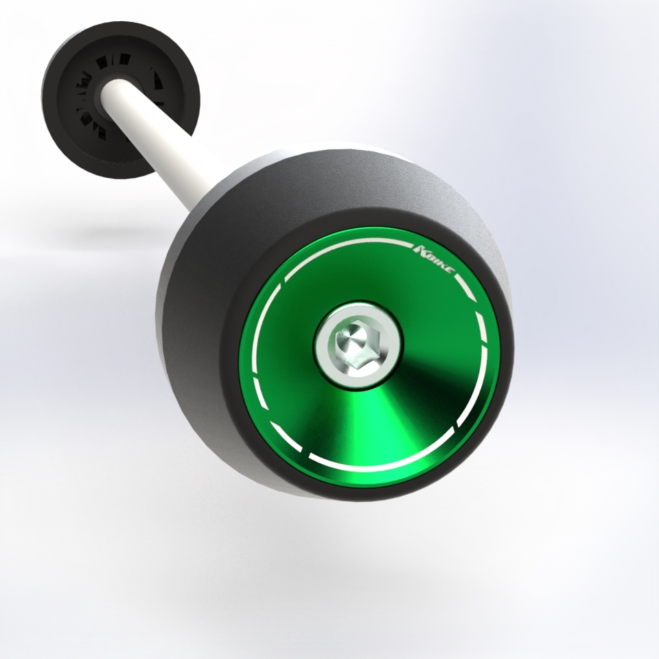 PH4V - GREEN • Protection swingarm