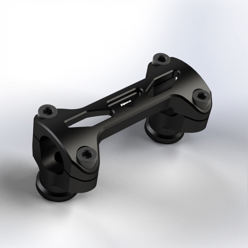 RIS01N - BLACK • Riser Kit complete Hypermotard 698