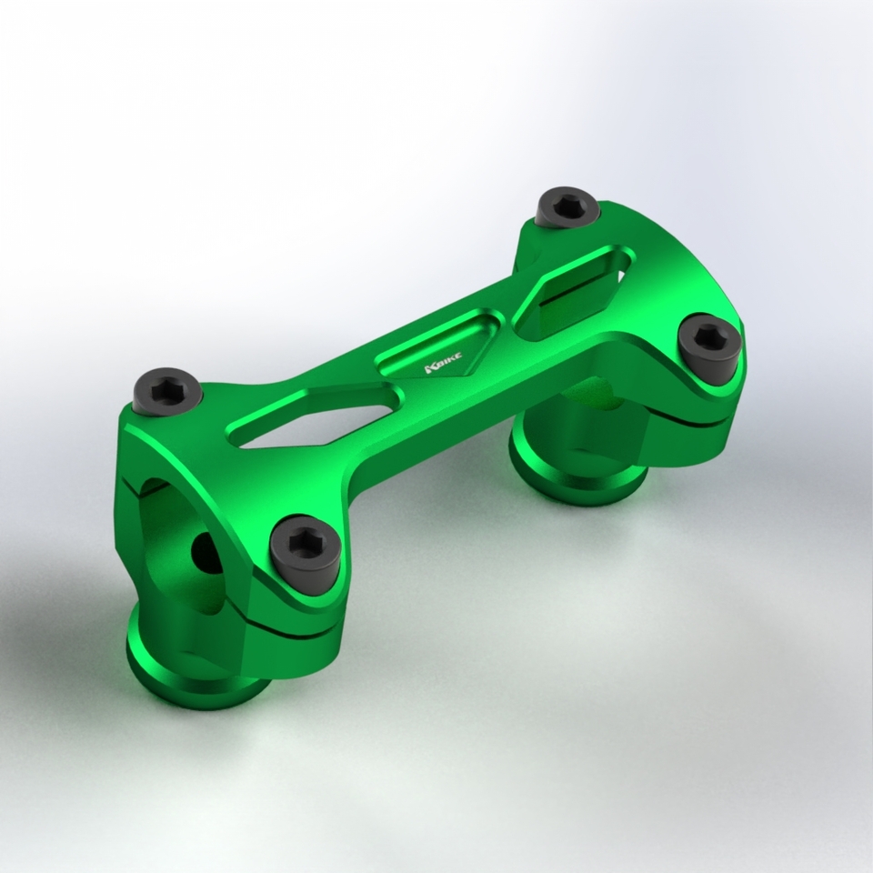 RIS01V - GREEN • Riser Kit complete Hypermotard 698