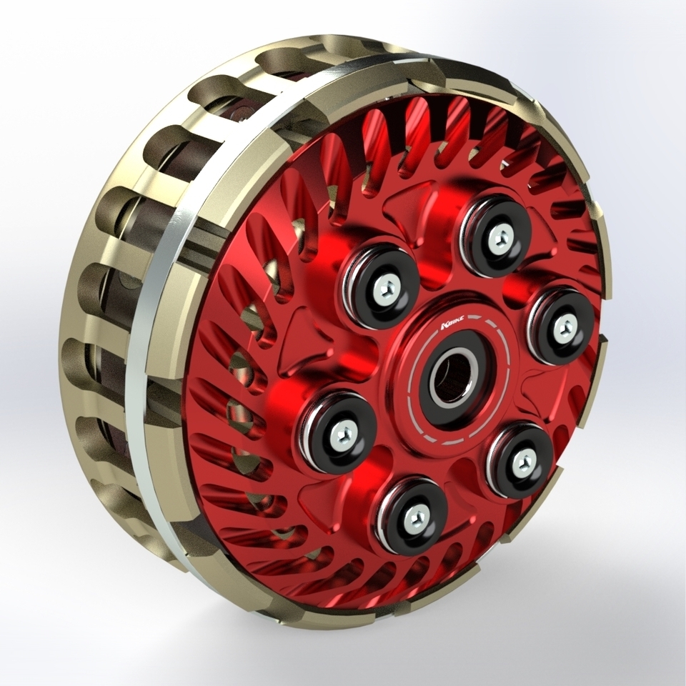 KIT17R - RED • 848 DRY SLIPPER CLUTCH