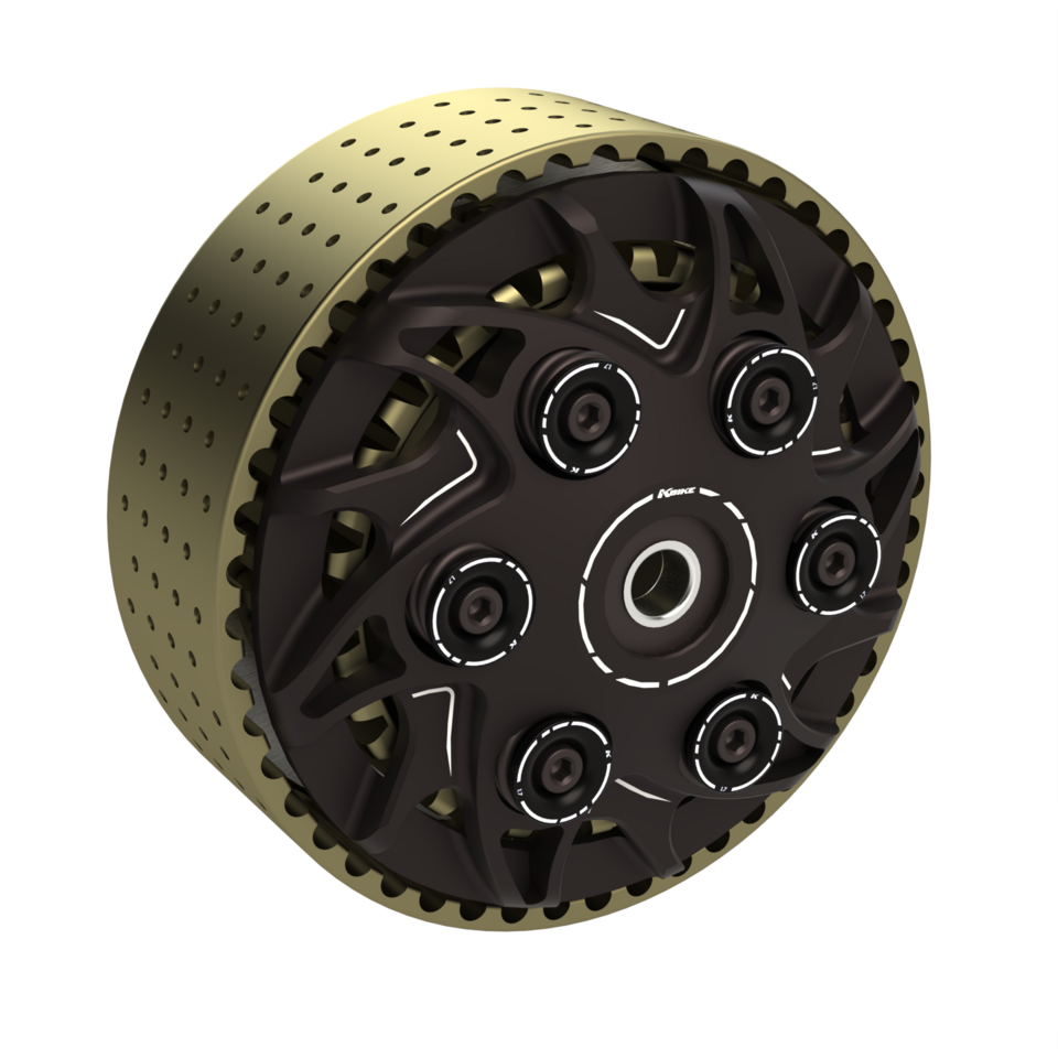 FZA022N - BLACK • Slipper clutch adjustable "Thunder" with 48 teeth basket