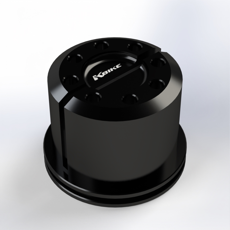 DCC001N - BLACK • Steering stem nut short version