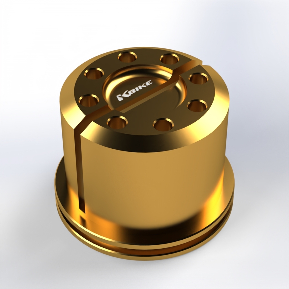 DCC001O - GOLD • Steering stem nut short version