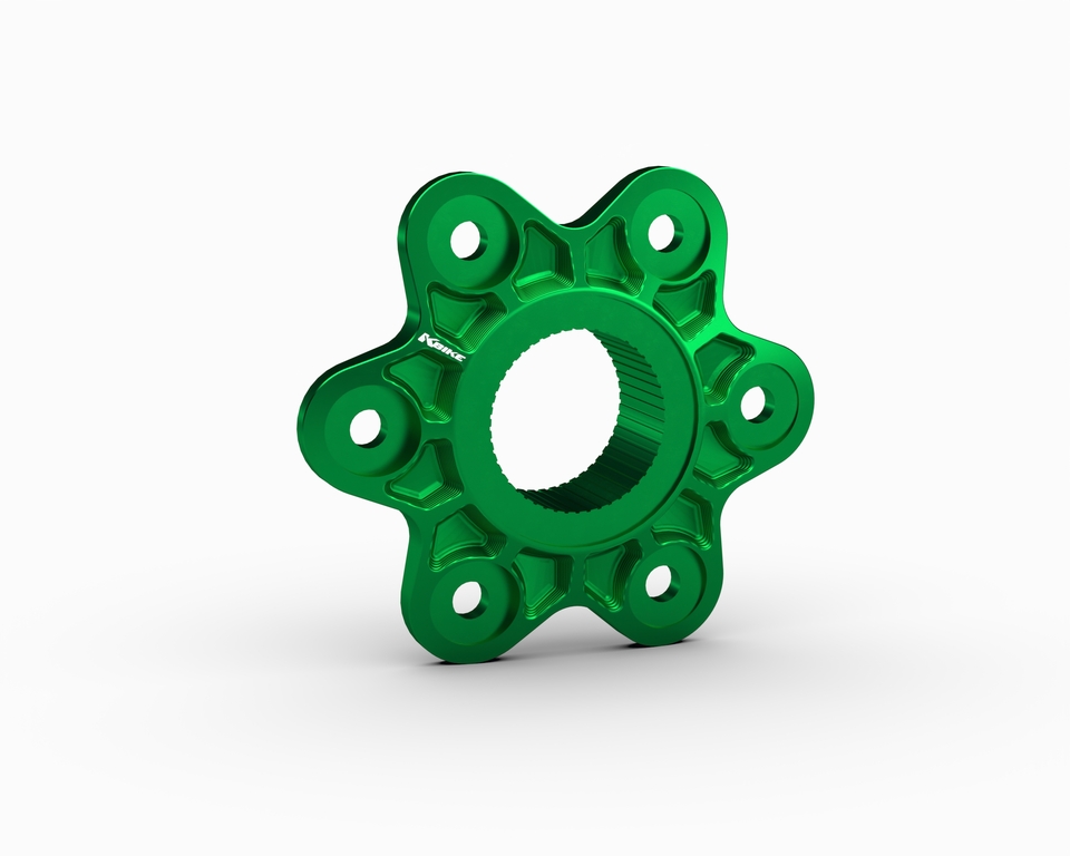 FC02V - GREEN • Sprocket carrier adapter
