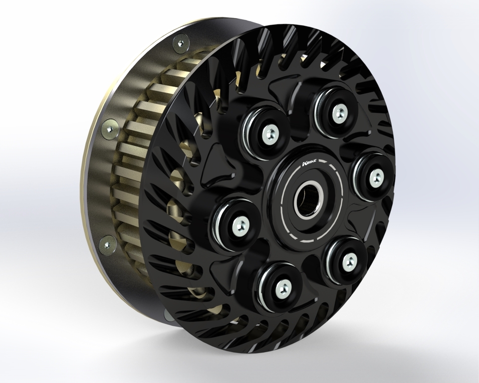 FZA015N - Black • Slipper clutch adjustable