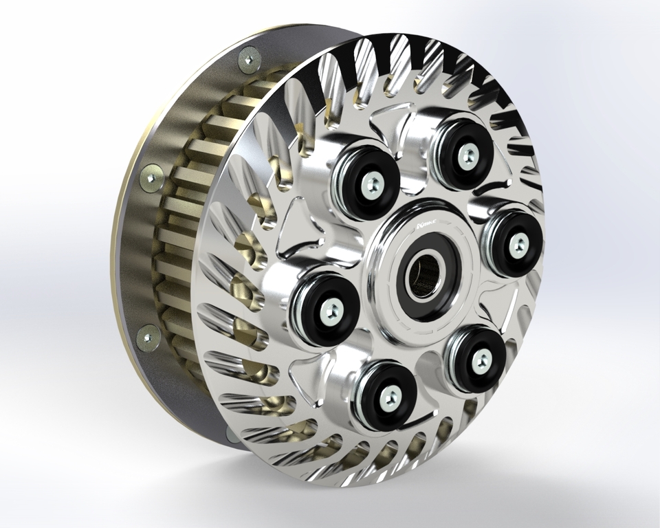 FZA015S - Silver • Slipper clutch adjustable