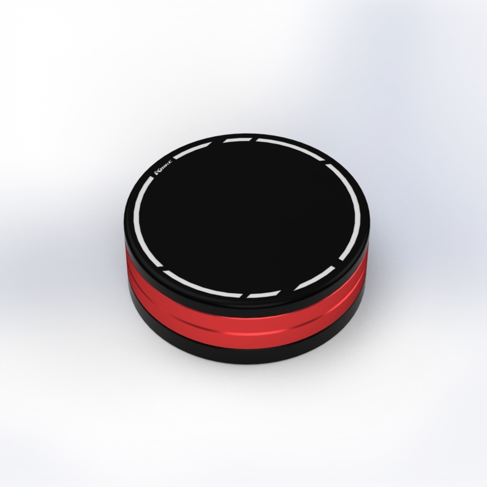 Rear brake fluid cap bicolore