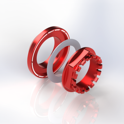 FotoRear wheel nut with conus M38