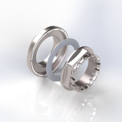 FotoRear wheel nut with conus M38