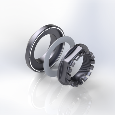 FotoRear wheel nut with conus M38