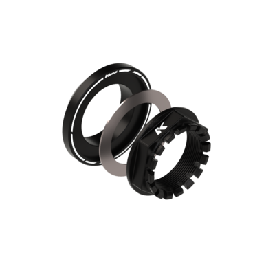 FotoRear wheel nut with conical spacer M38x1.5