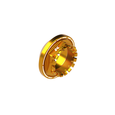 FotoRear wheel nut with conical spacer M38x1.5