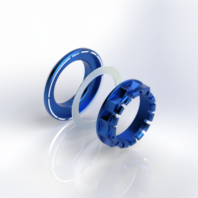 FotoRear wheel nut with conus M48