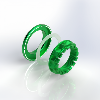 FotoRear wheel nut with conus M48