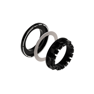 FotoRear wheel nut with conical spacer M48x1.5