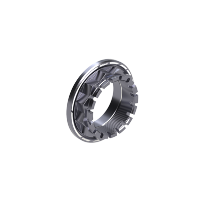 FotoRear wheel nut with conical spacer M48x1.5