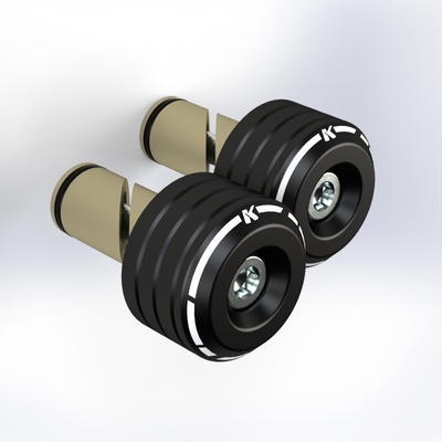 FotoSet handlebar ends bicolore