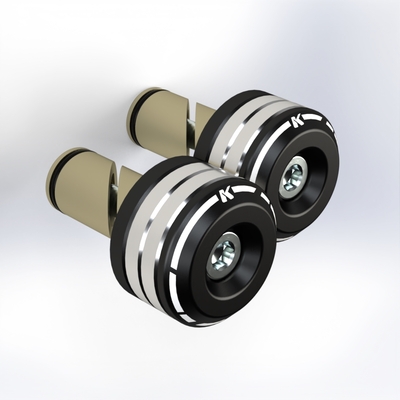 FotoSet handlebar ends bicolore