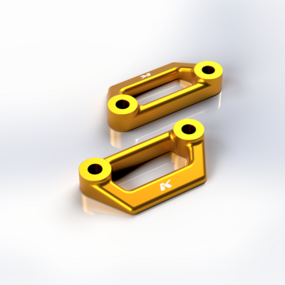 FotoReplacement plates passenger footrests