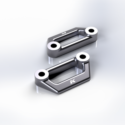 FotoReplacement plates passenger footrests